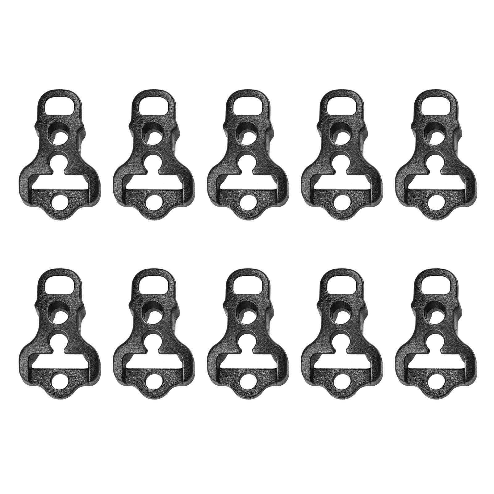 10Pcs Guy Rope Tensioners Tent Rope Buckles Cord Guyline Runners Guy Line Adjuster Tent Accessory for Camping Hiking Guyline Canopy Buckles