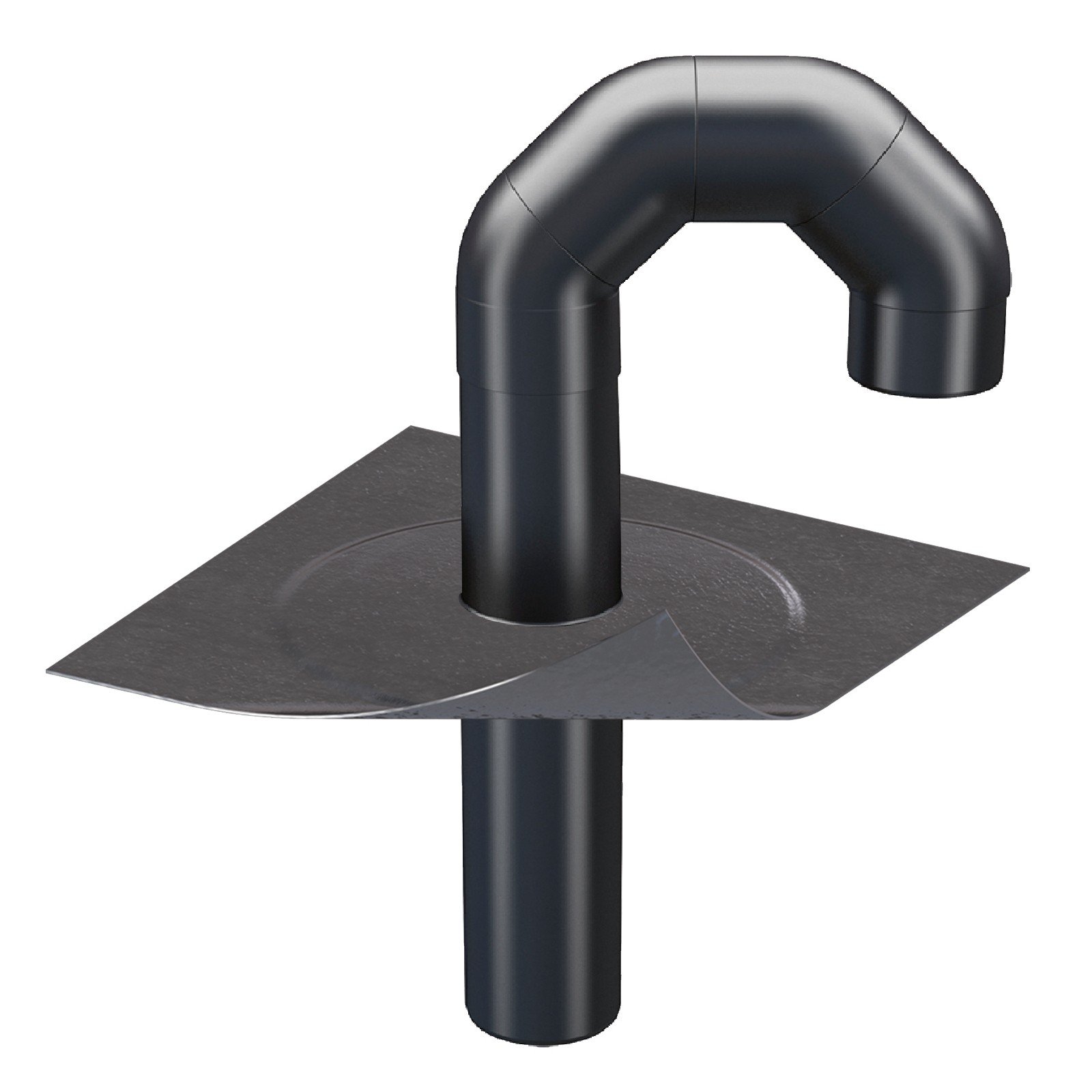 Klöber Flavent Flachdach Durchführungs-Set DN 100 Bitumen Anschluss