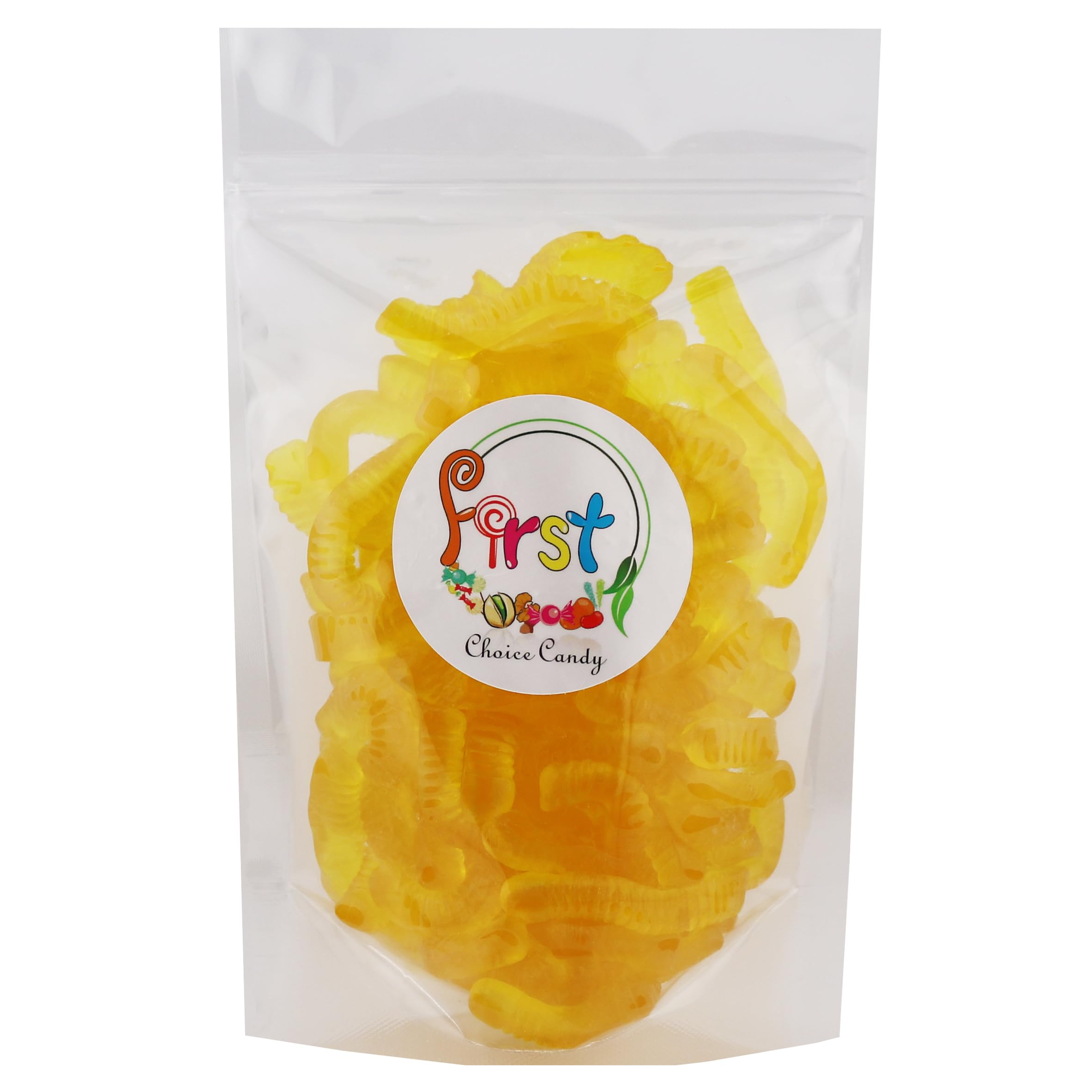 Amazon.com : FirstChoiceCandy Sweet & Sour Gummy Worms, Multi