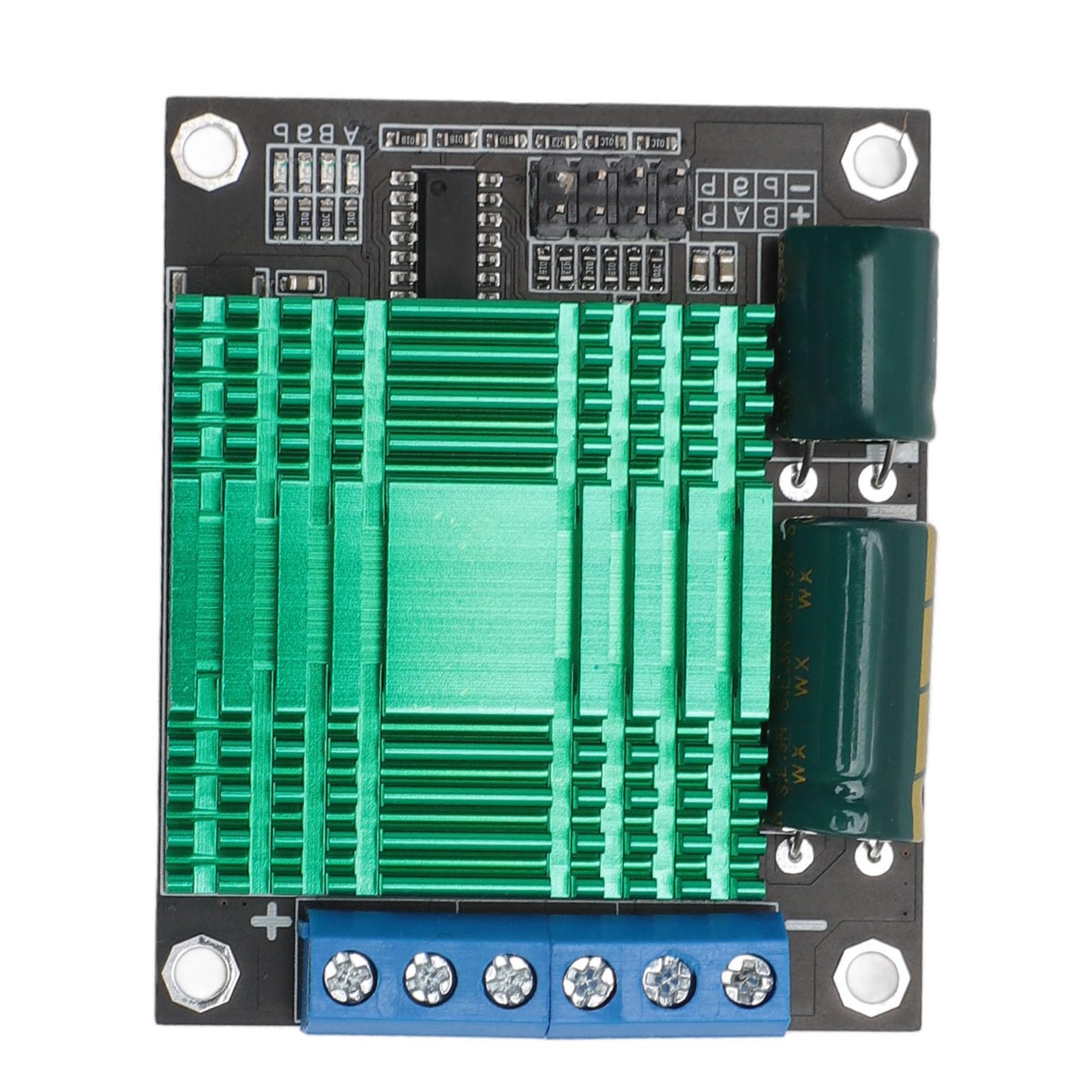 Driver Motore DC, Controller Motore a Ponte H a Doppio Canale DC 9V-30V 60A PWM Scheda Regolatore Motore Ad Alta Potenza Modulo di Controllo Motore Elettrico Industriale