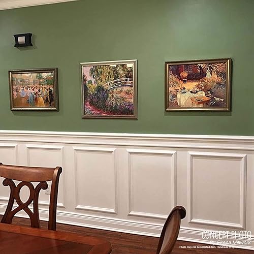 Miniatura 12 de Ekena Millwork PNL20X24AS-01 Panel de pared moldeado clásico Ashford Wainscot de 20 pulgadas de ancho x 24 pulgadas de alto x 12 pulgada de