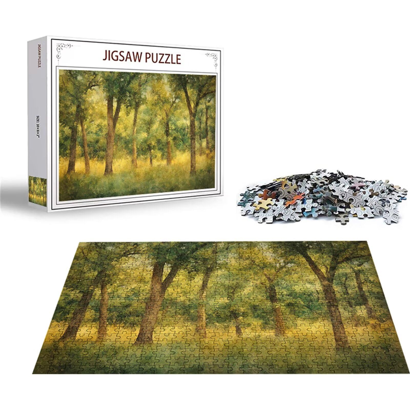 Puzzle 2000 sztuk krajobraz puzzle las układanki drewniane, klasyczne dla dorosłych diY gra wyzwanie idealnie pasują między literami z tyłu układanki dla dzieci i dorosłych wiek 14 lat M-4