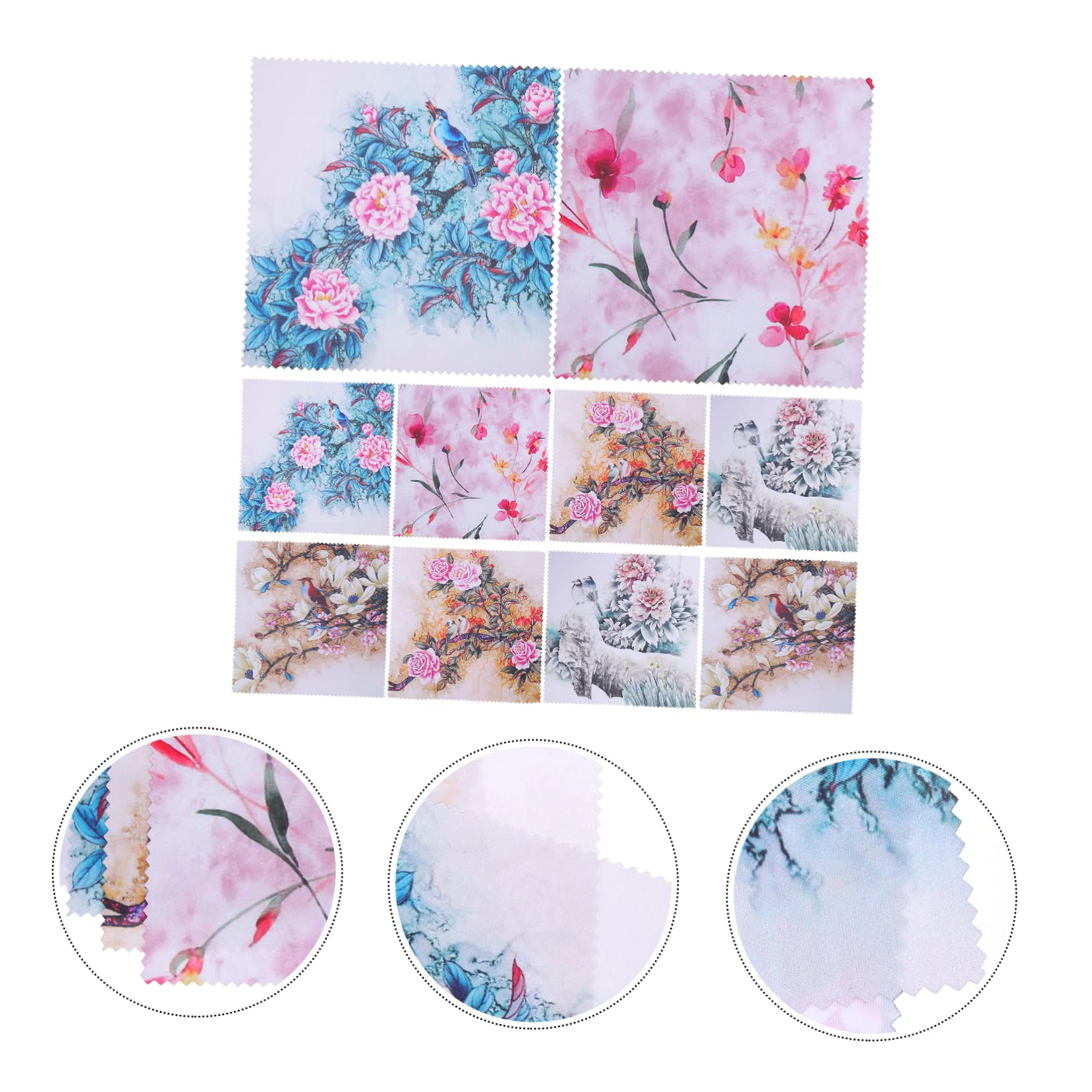 UKCOCO 30 Piezas Paño De Limpieza De Gafas Anteojos Toallitas Limpiadoras De Pantalla Paños De Limpieza De Pantalla Paños Limpios para Gafas Paño De Vidrio Lente Fibra Extrafina