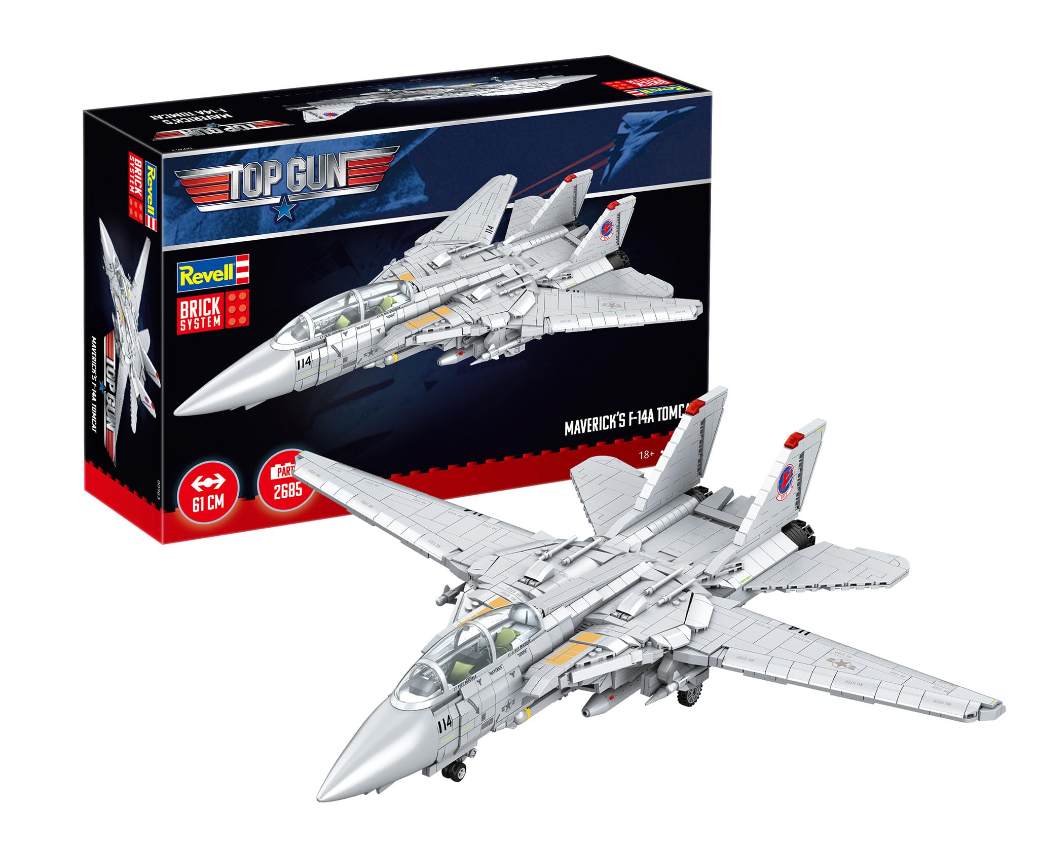 Amazon | ドイツレベル 1/32 ブリックシステムシリーズ マーベリック F