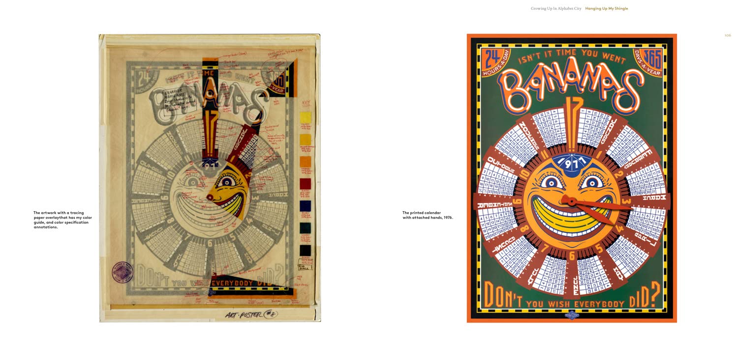 Growing Up in Alphabet City: The Unexpected Letterform Art of Michael Doret /anglais