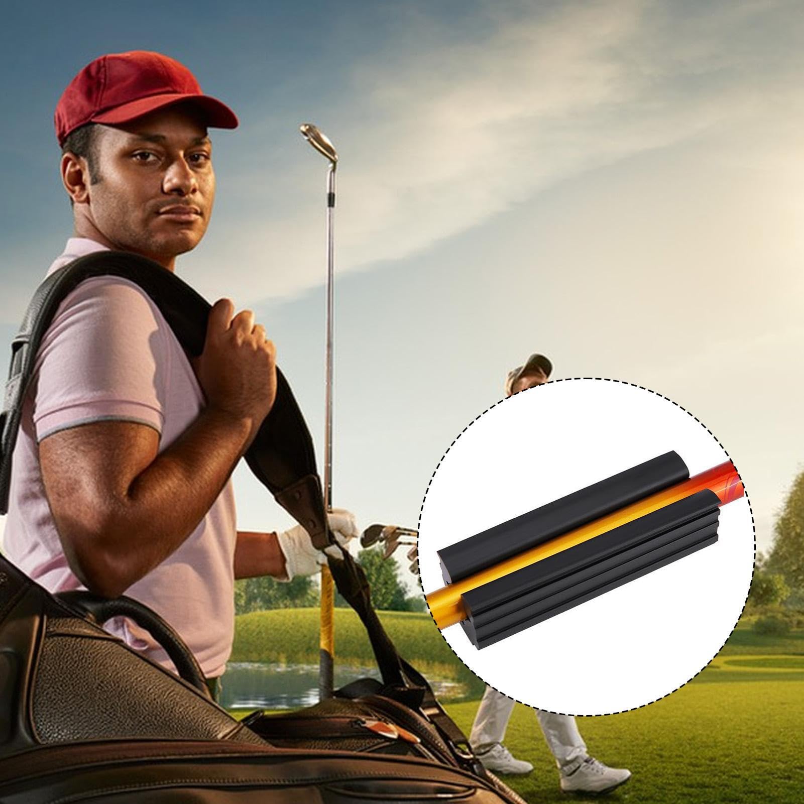 Kaxenig Morsetto per morsa in Gomma con Impugnatura da Golf | Morsa da Tavolo, morsa in Gomma per regripping da Golf - Strumento Professionale per la Sostituzione 'Impugnatura da Golf, Strumento