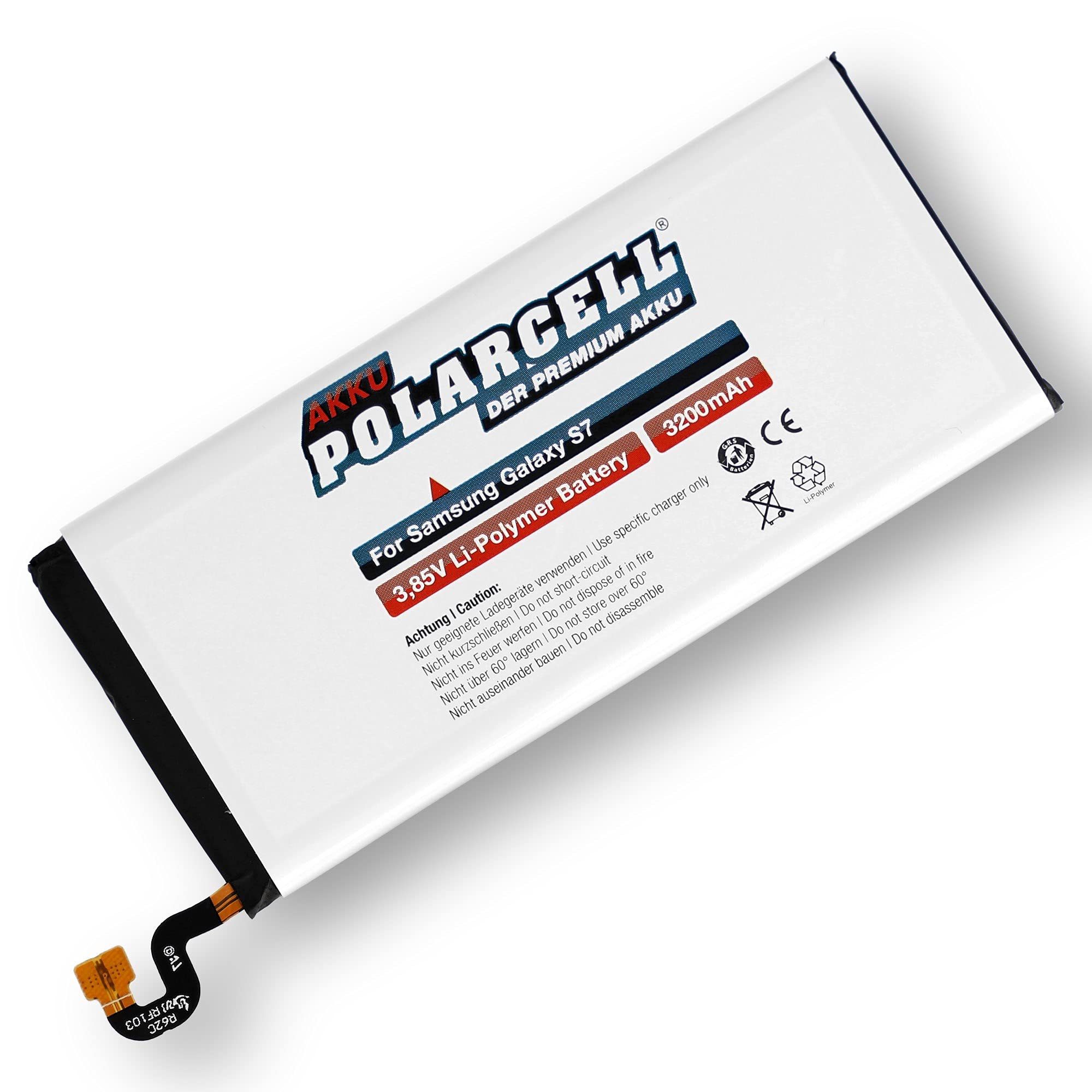 Image secondaire de Batterie PolarCell 3200mAh pour Samsung Galaxy S7 avec Kit d'Outils Professionnel