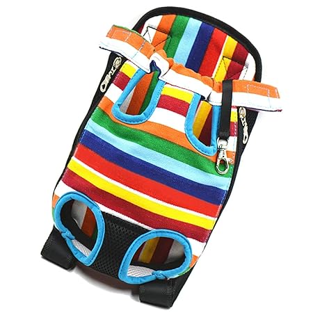 Emily Pets Adjustable Puppy Cat Pet Carrier Backpack (Multicolour)