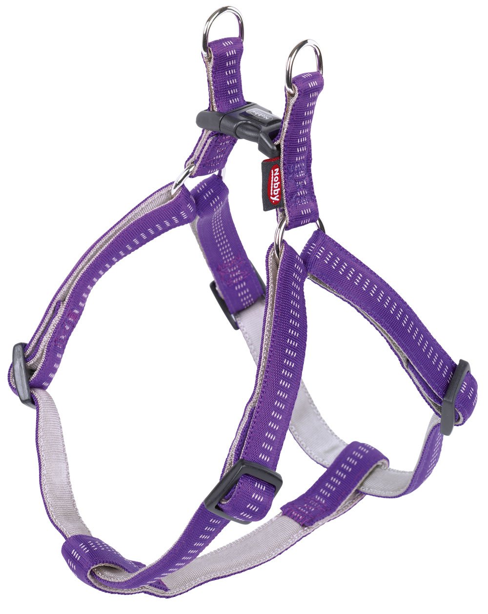 Nobby Harness Soft Grip, Chest: 50 - 72 cm/ 20 mm, Purple