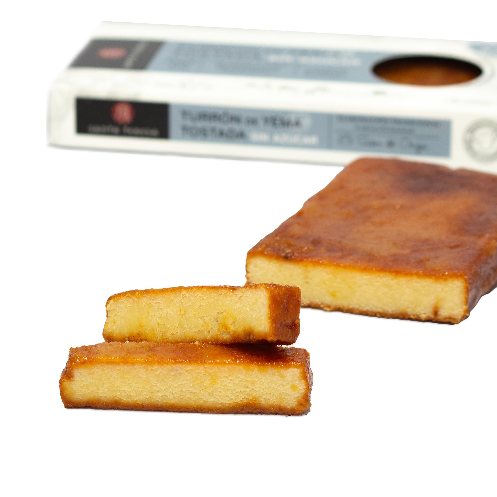 Turrón de Yema Tostada Sin Azúcar Santa Teresa 270g