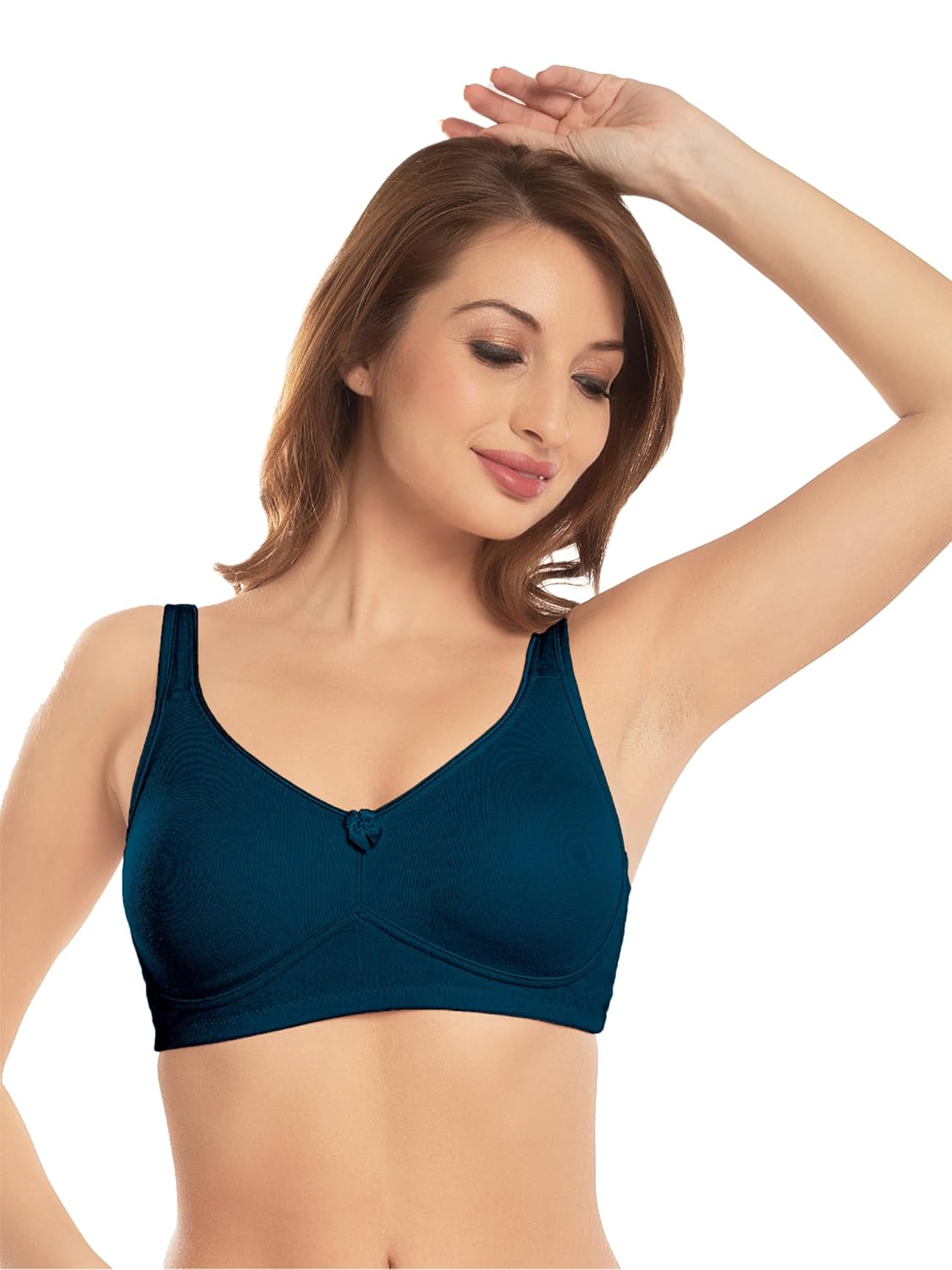 Diwali Sale Daisy Dee Bra For Women'S Poly Cotton Moulded Cup Full Coverage Wire-Free Brassiere Seamless T-Shirt Bra - Ndlght 3 Diwali Sale Daisy Dee Bra For Women'S Poly Cotton Moulded Cup Full Coverage Wire-Free Brassiere Seamless T-Shirt Bra - Ndlght