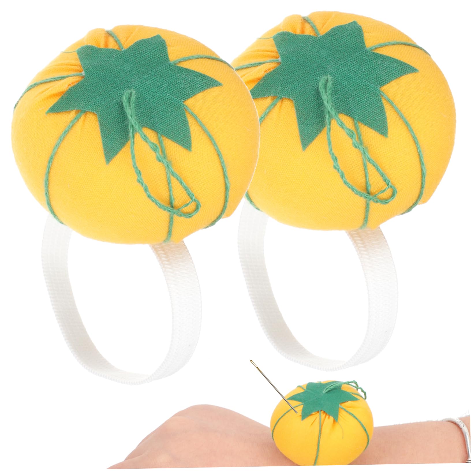 STOBOK 10piezas Alfiletero De Muñeca Forma De Cojín De Reutilizable y Para Costura y Herramienta Práctica Para Costura