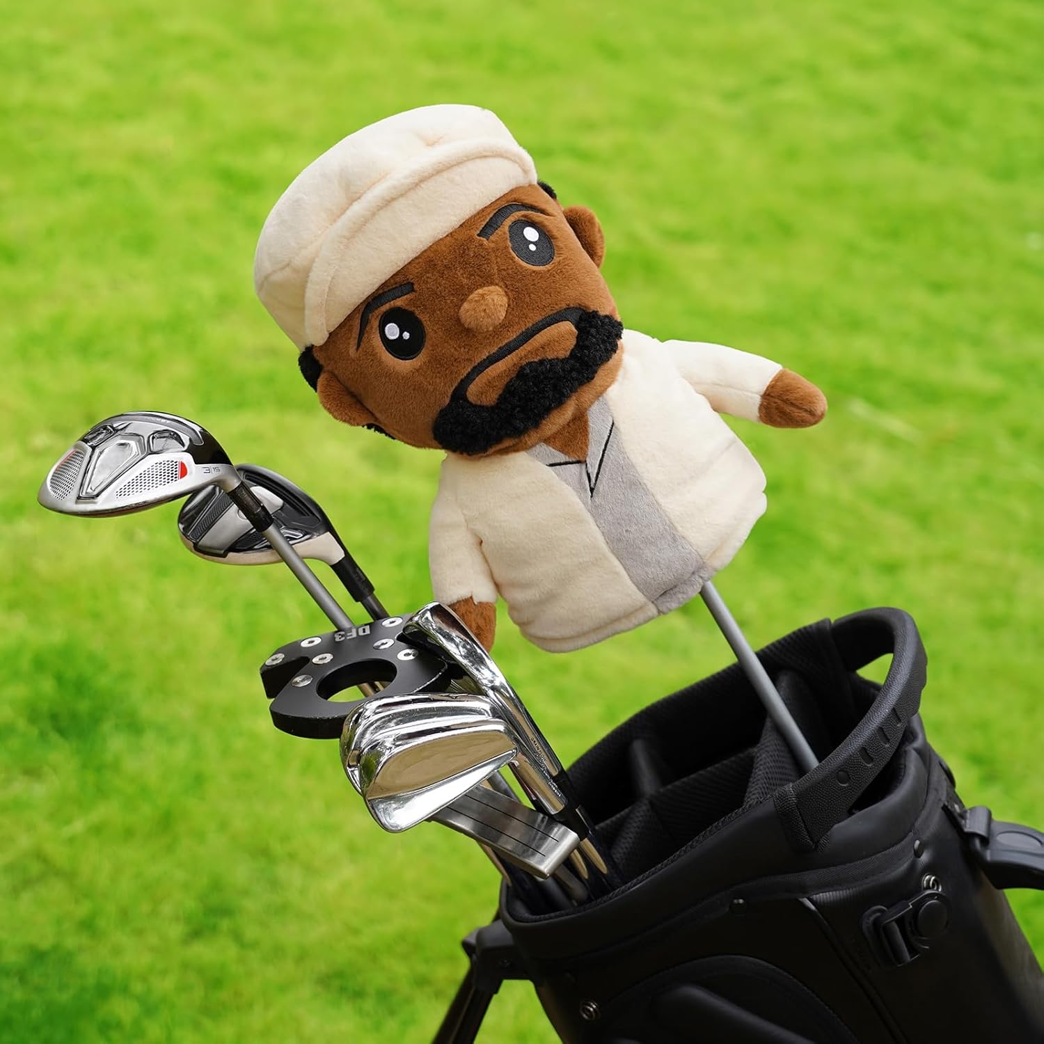 Funny Driver Headcover, Creative Plush Golf Driver Head Covers Fits Standard 460CC Driver Head, Unique Golf Gift & Accessories for Men and Women