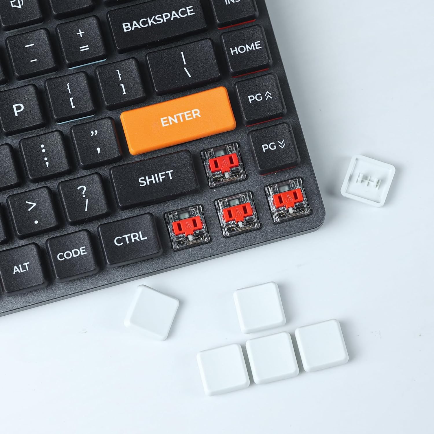 Amazon.co.jp: Arctic-Fox ロープロファイル PBT メカニカルキーボード