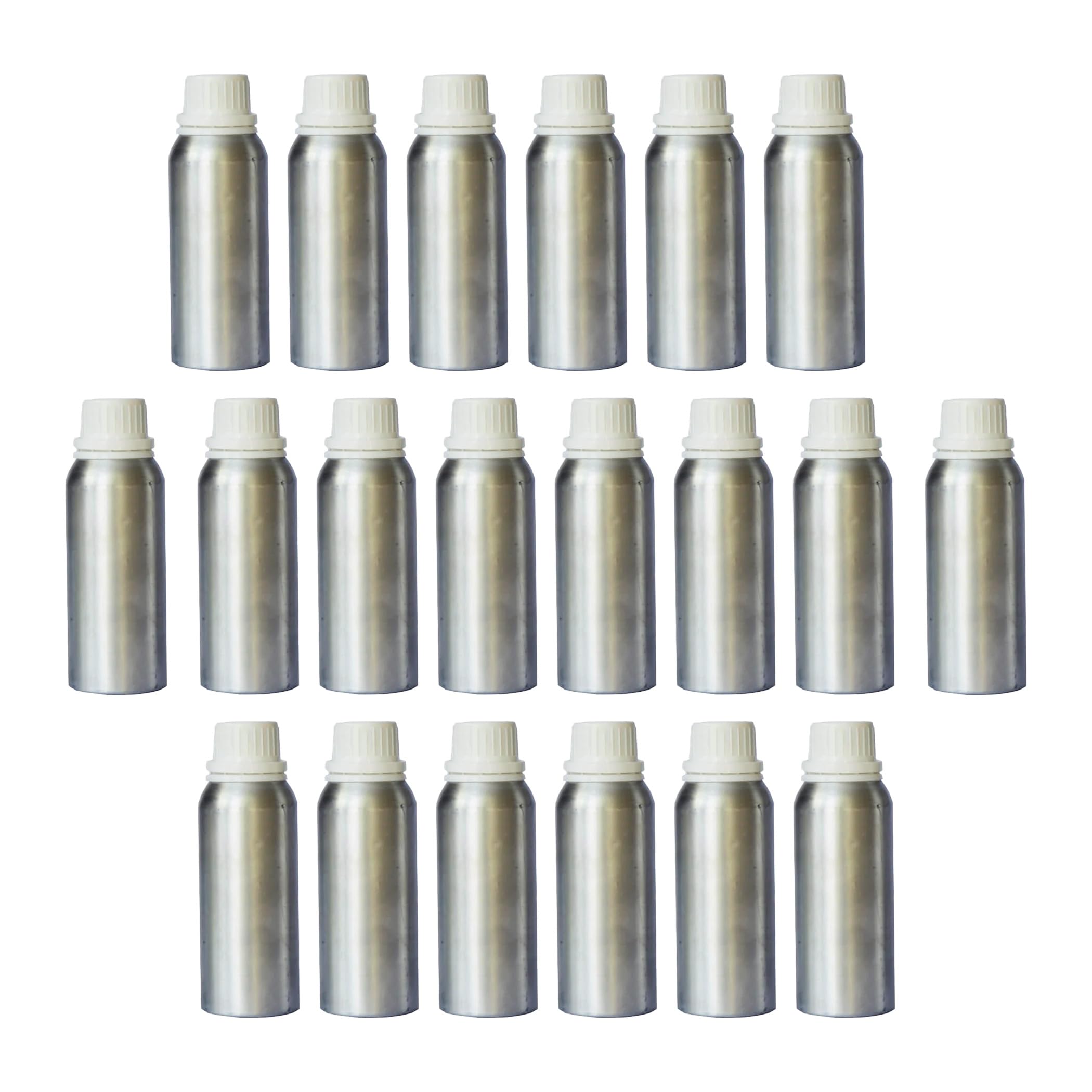 Zoka Aluminium Empty Bottle Multipurpose 250 ml with B Drop Nozzle & Cap with Seal, for Beauty, Essential Oils, Blends, Skin Care, Travel, Toners, Cosmetic & DIY (Pack Of 20)-image-37