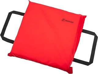 Seachoice Emergency Marine Foam Flotation Cushion, Square, 15 in. X 15 in, Red