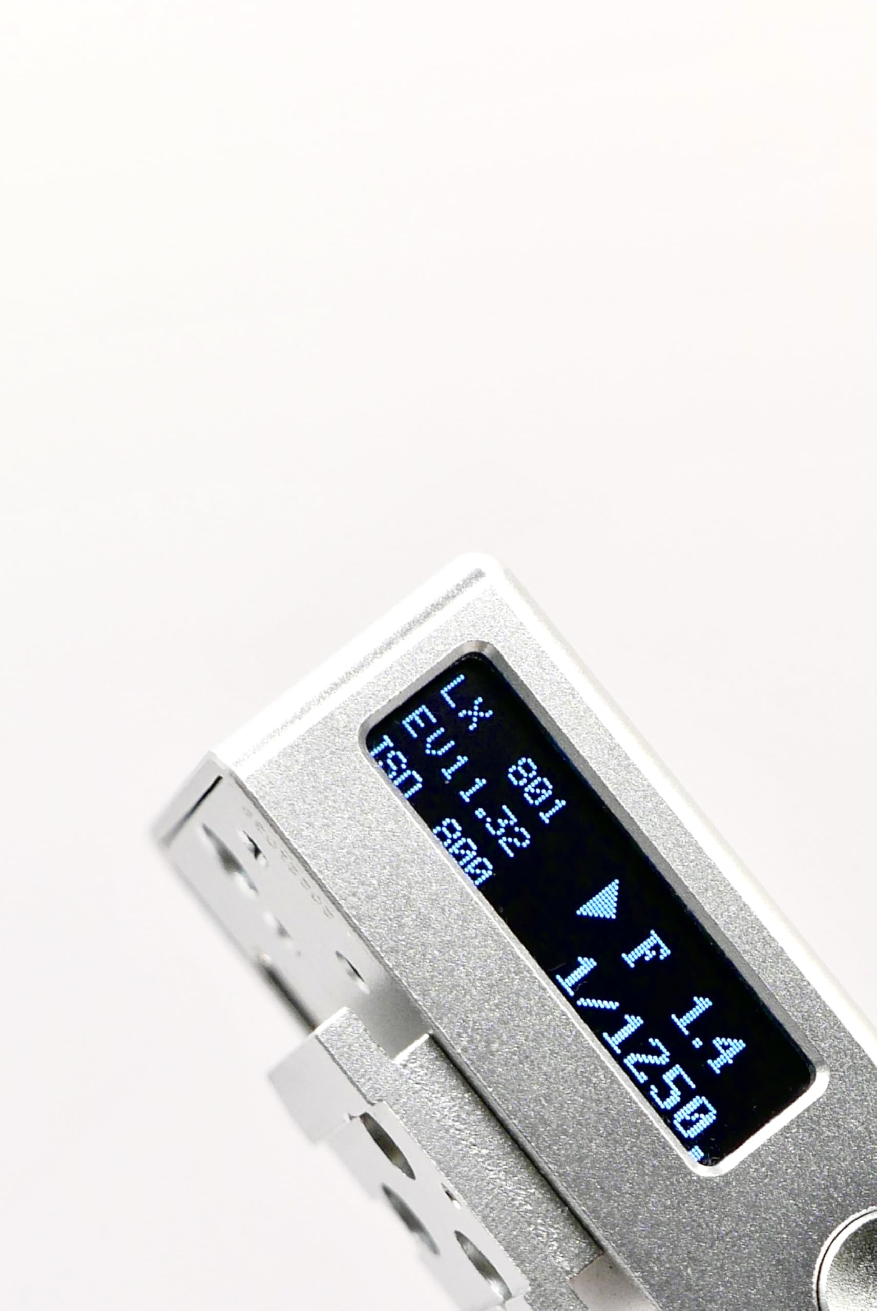 KEKS by antonKUNZE KM02 digitaler Belichtungsmesser Light Meter Silber