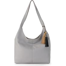 The Sak Huntley Hobo Bag - Premium Leather Womens Purse for Everyday & Travel - Handbag with Shoulder Bag Straps