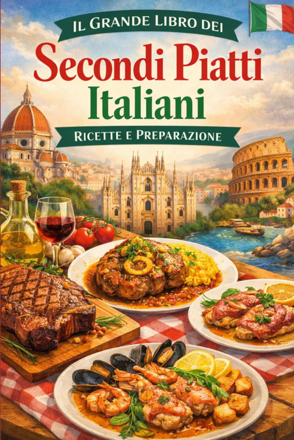 Il Grande Libro dei Secondi Piatti Italiani Ricette e Preparazione (I Sapori della Tradizione Italiana)