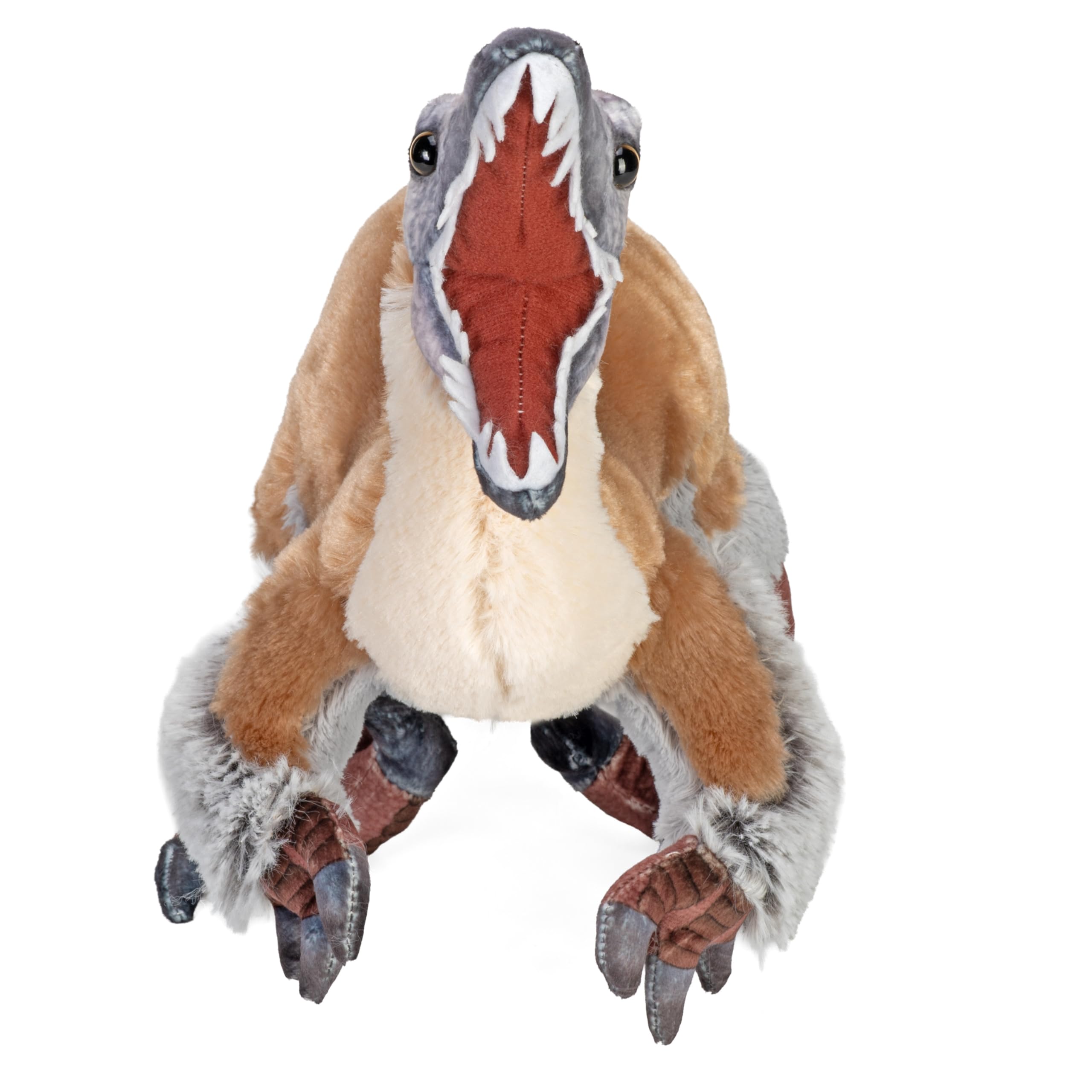 Everything Dinosaur Artist Dino Velociraptor Soft Toy