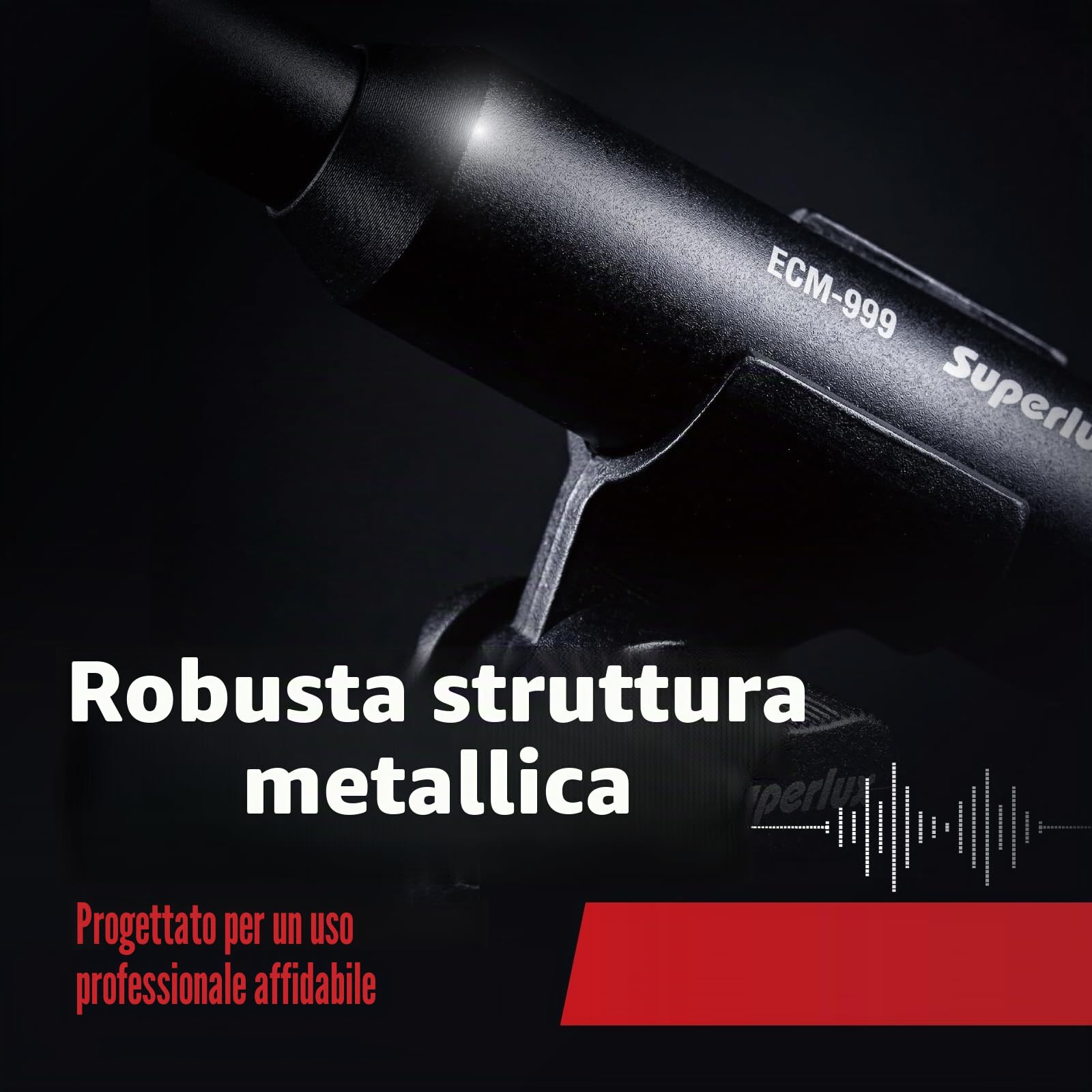 Superlux ECM999 Micrófono Medición Condensador