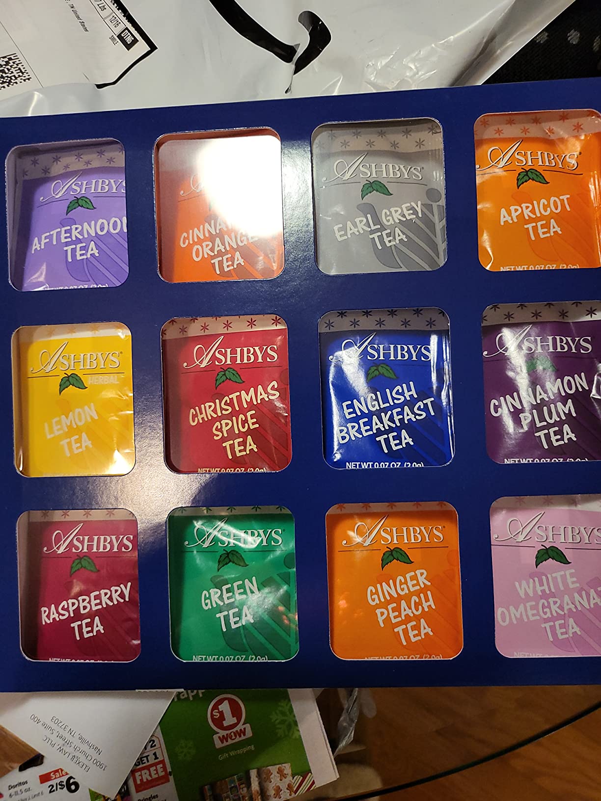 The 12 Coffees, Teas or Cocoas of Christmas (Your Choice
