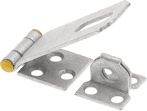 Prime-Line U 117053 Door and Gate Safety Hasp Hinge Latch, 2-1/2 inch