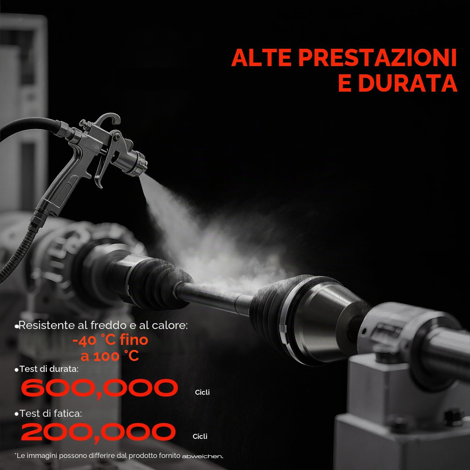 Frankberg Albero di trasmissione senza anello ABS asse anteriore sinistro