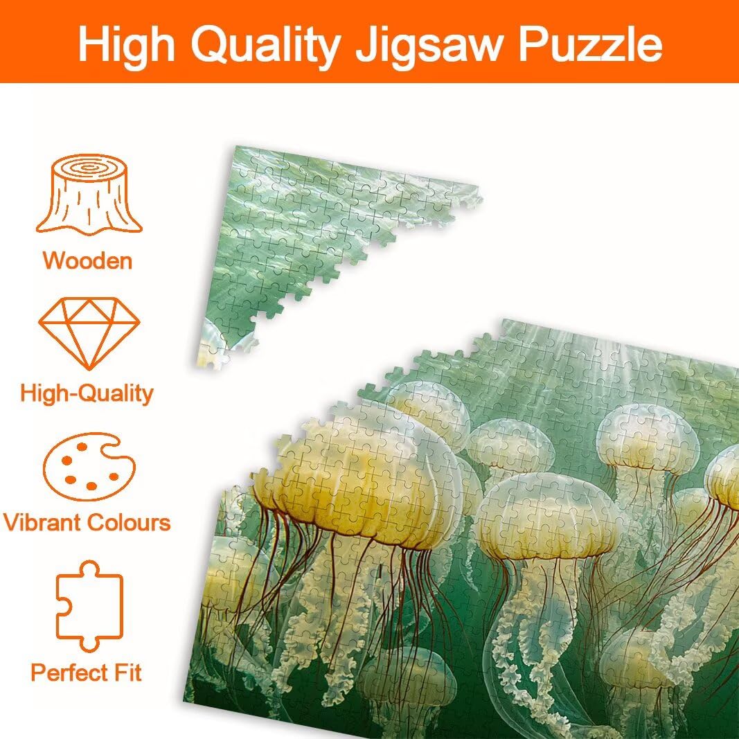 Puzzle dla dorosłych 3000, puzzle meduzy dla dorosłych -8577