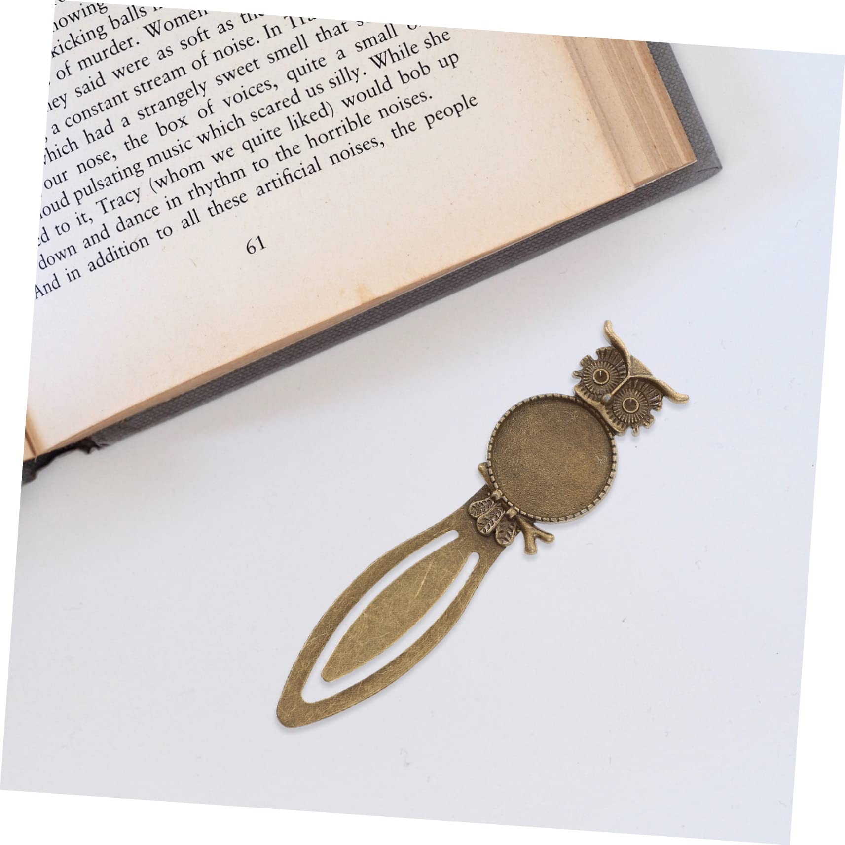 PRETYZOOM Lot De 20 Marque-pages Vintage En Forme De Hibou Pour