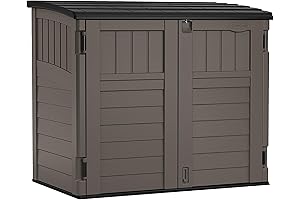 Suncast Modernist 4' x 2.5' Plastic Outdoor Storage Sheds