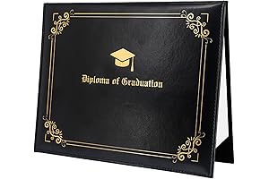 Graduation Leatherette Diploma Cover Holder Case For College Certificate 8.5"x11"