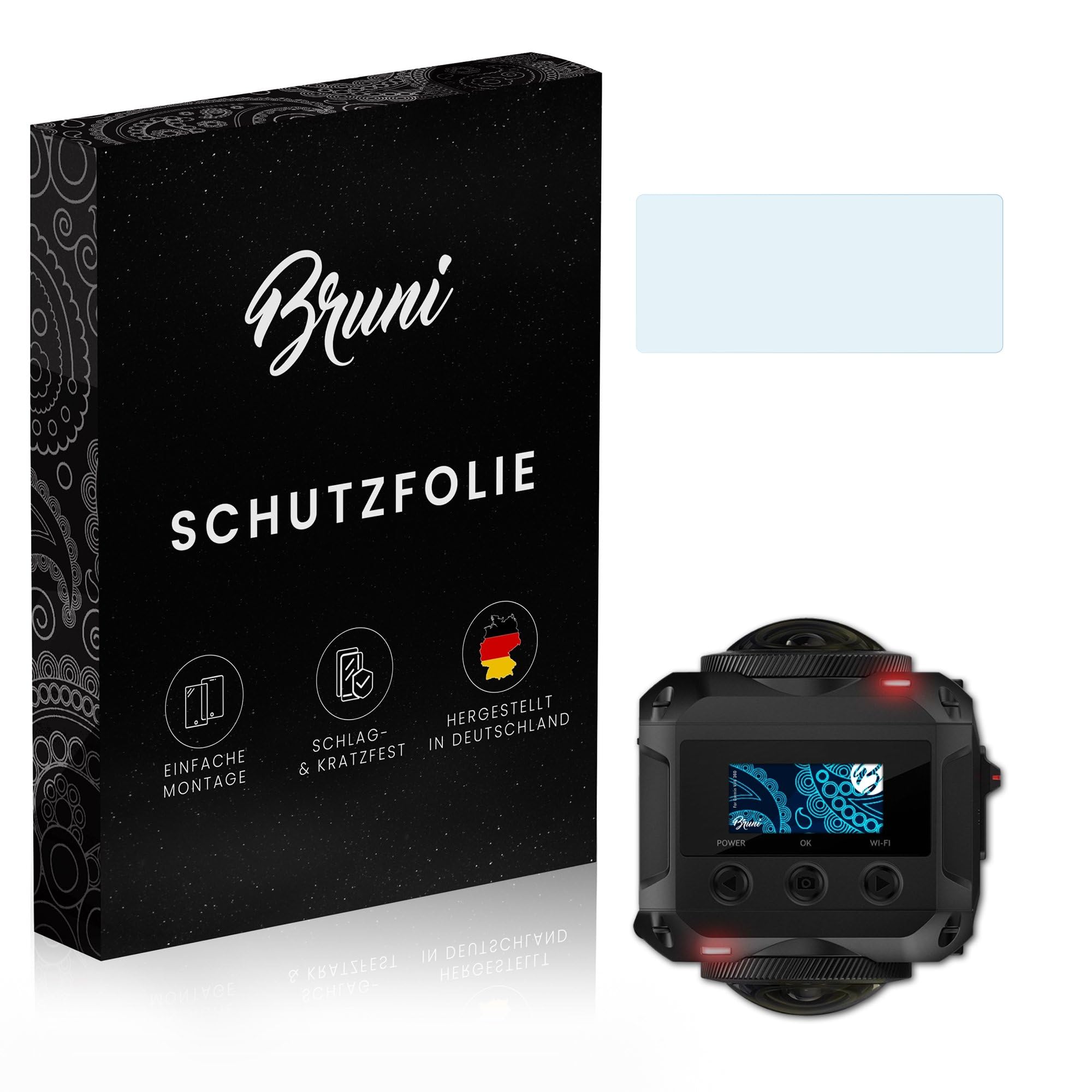 Protecteurs D'Écran Bruni Pour UMiDigi F1 - Lot De 2 Films Transparents - Anti-Rayures, Réutilisables - Neuf
