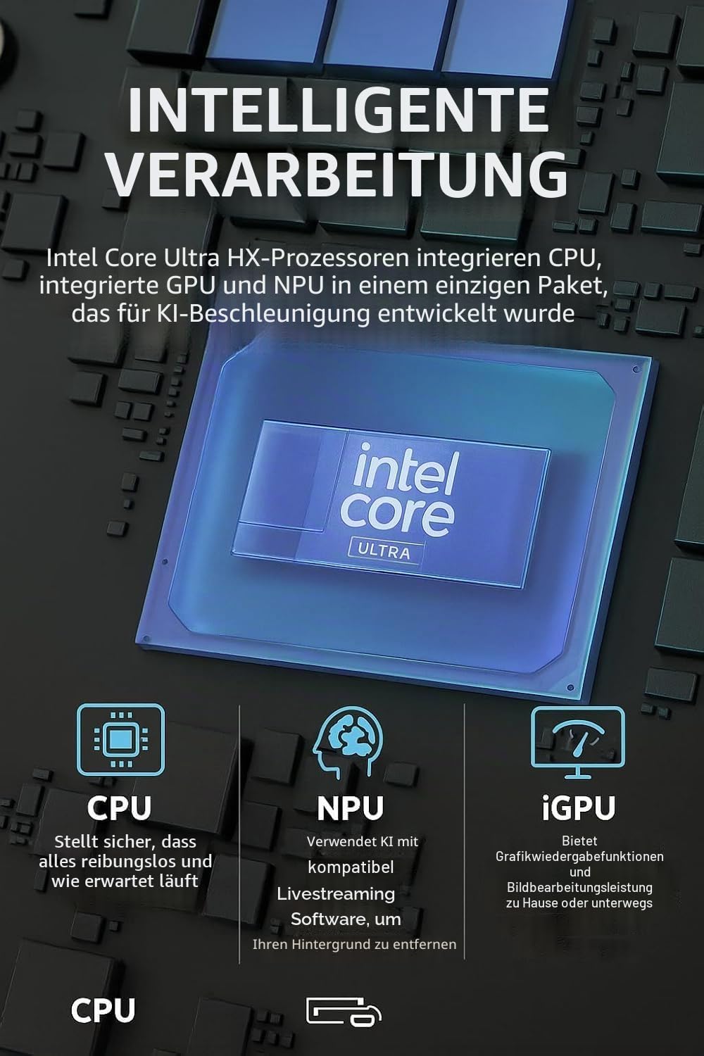 Alienware 18 Area-51 Gaming Laptop - Intel 24-Core U9 275HX, GeForce RTX 5080 16GB GDDR7, 18 Zoll QHD+ 3000Hz Display, Wi-Fi 7, Ai NPU, 4K Kamera, Quad Fan Cooling, AlienFX RGB (64GB DDR5, 8TB SSD)