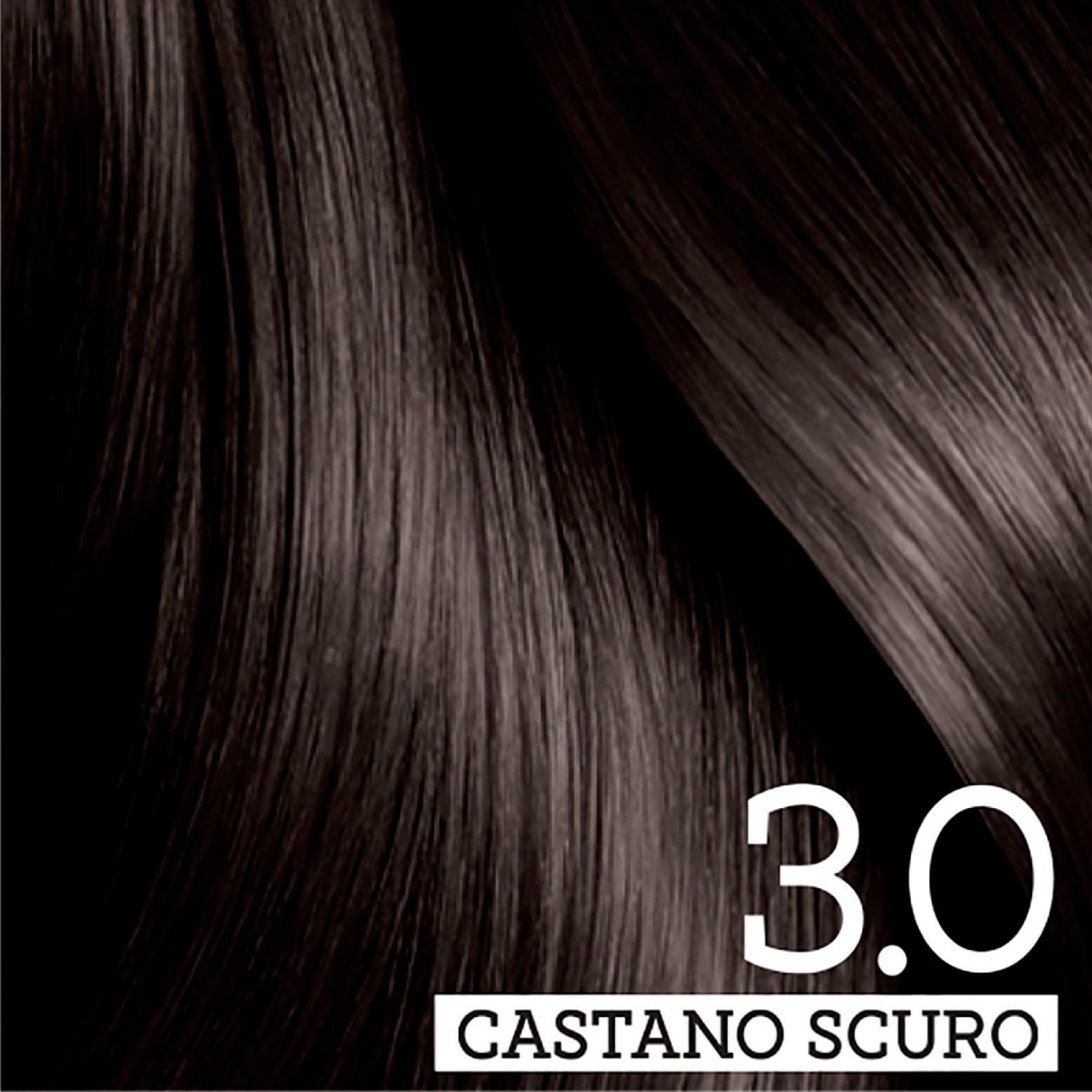 Franck Provost Tinta Permanente Riutilizzabile per Capelli con Trattamento di Bellezza Colorazione Professionale e Copertura Ottimale a Lunga Durata Colore 3.0 Castano scuro - 3 Tinte