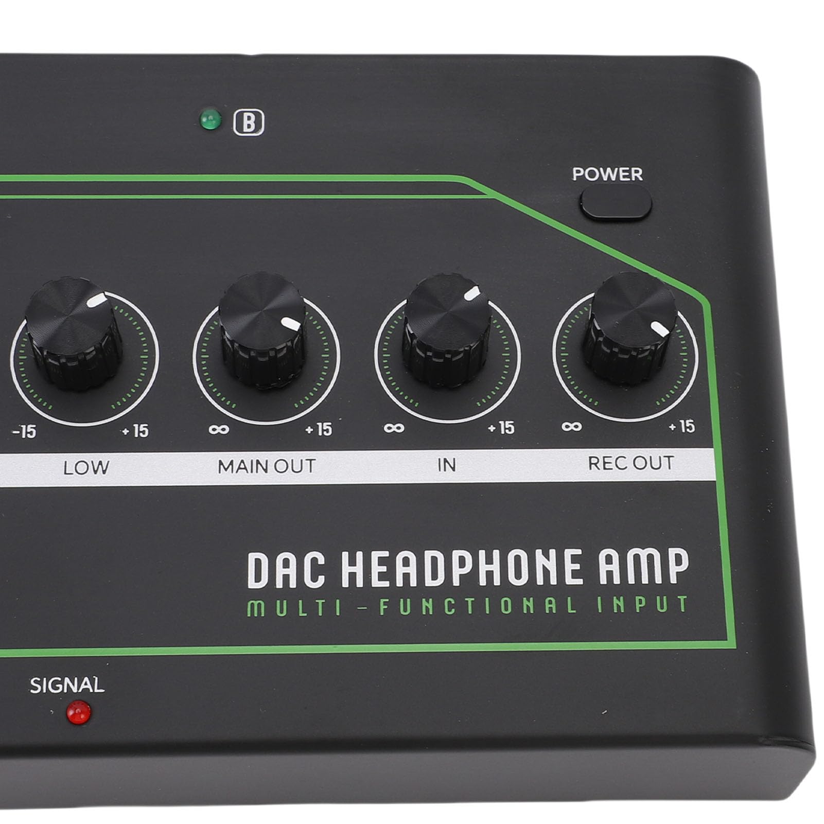 Generic Wzmacniacz Słuchawkowy Bluetooth Poprawia jakość Dźwięku Wzmacniacz Słuchawkowy do Gier dla Graczy Przenośny Stereo DAC ze Stopu Aluminium
