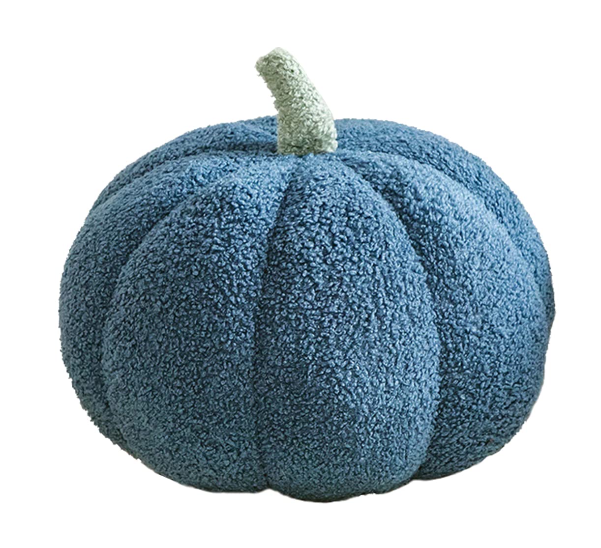 Maxpetus 3D Simulated Pumpkin Pillow Plush Pillow Sofa Cushion (7.8inch, Blue)