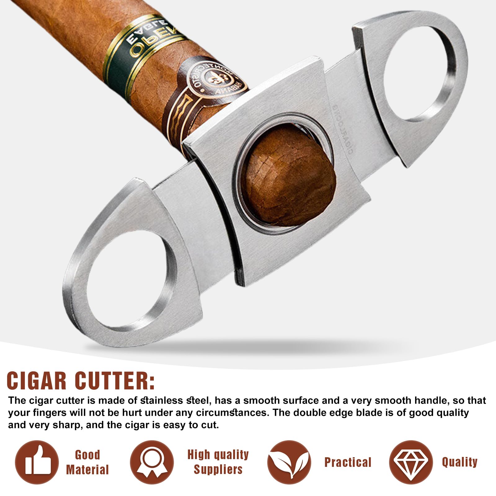 Etui na cygara na 3 cygara, humidory, przenośny humidor, krótkie wycieczki