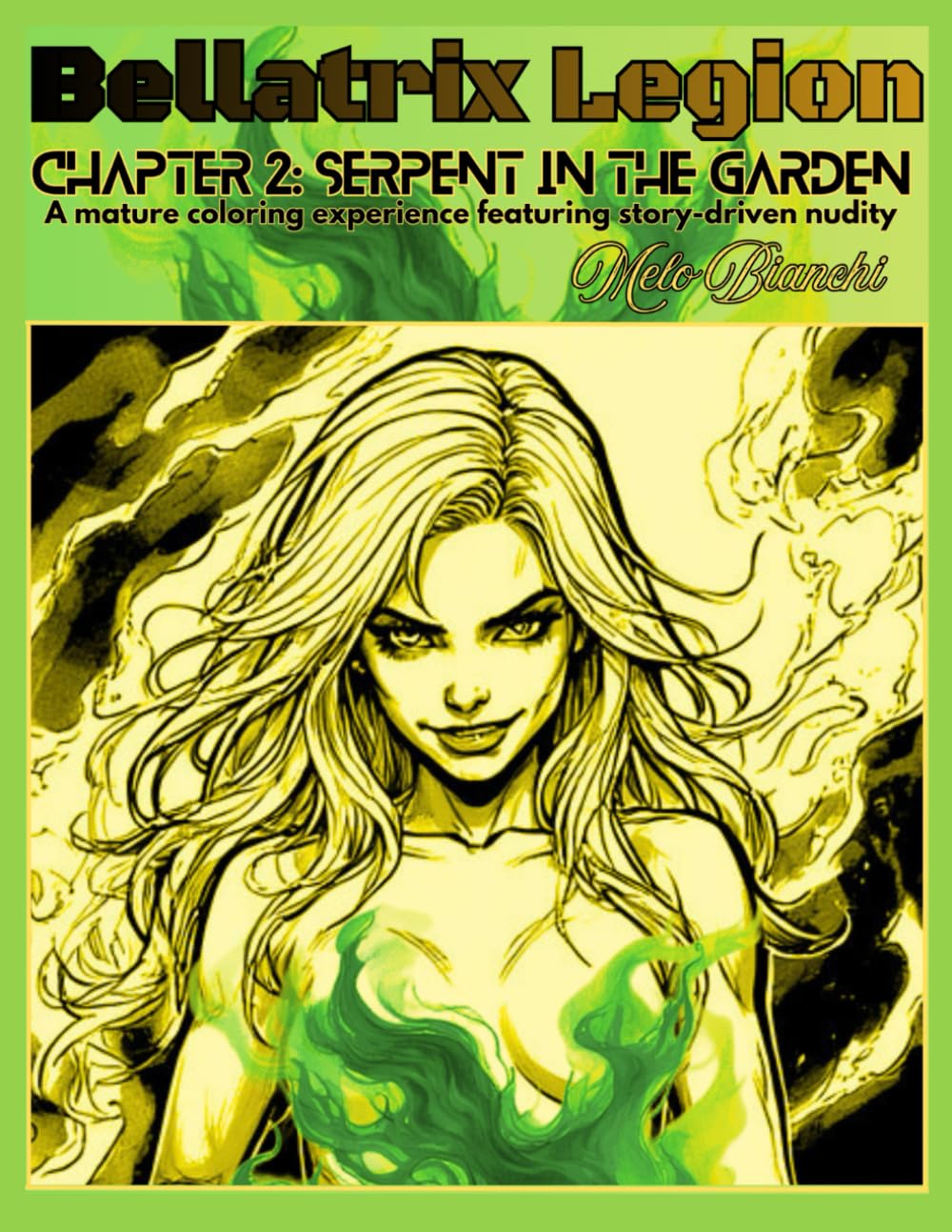 Bellatrix Legion Chapter 2: Serpent in the Garden: A mature coloring experience featuring stort-driven nudity