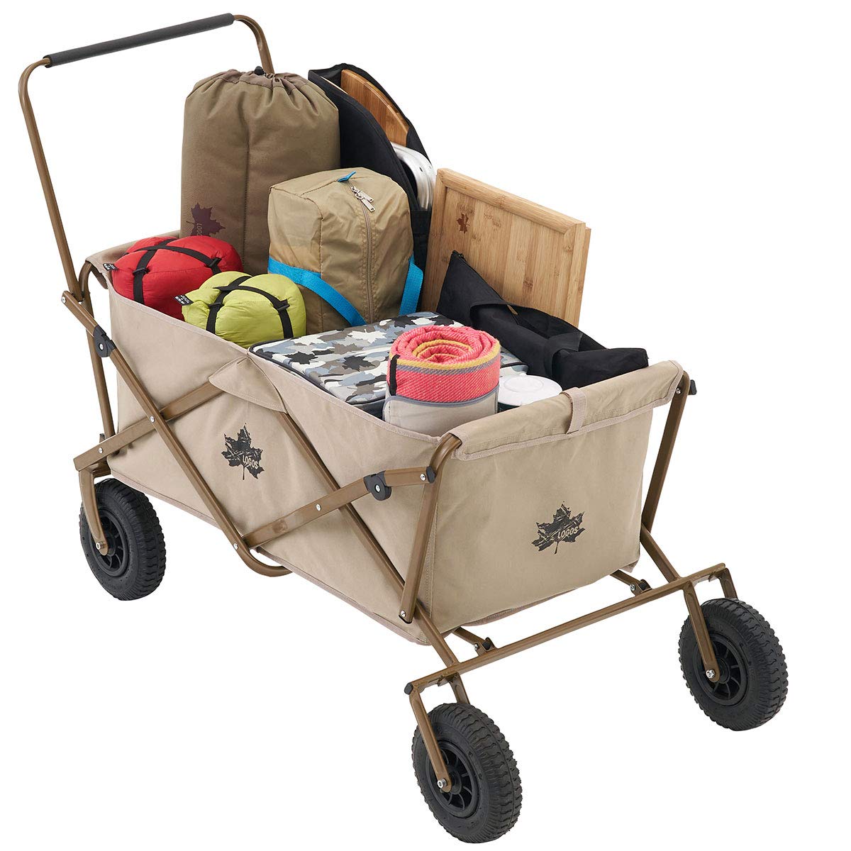 Amazon | ロゴス(LOGOS) Tradcanvas 丸洗いカーゴキャリー  