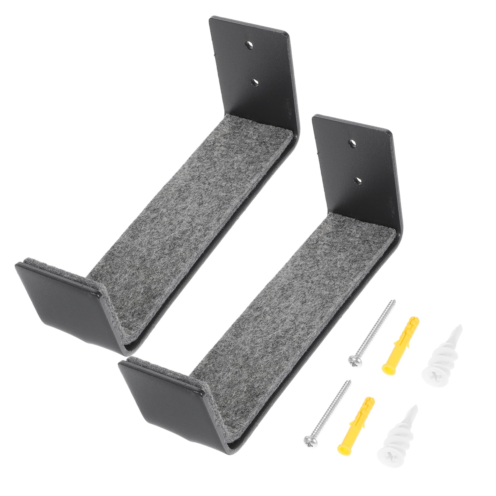POPETPOP 2pcs Surfboard Fixing Hanger Wall-Mounted Display Rack for Surfboards Snowboards Easy Installation Strong Load-Bearing Capacity for Home Shop Use