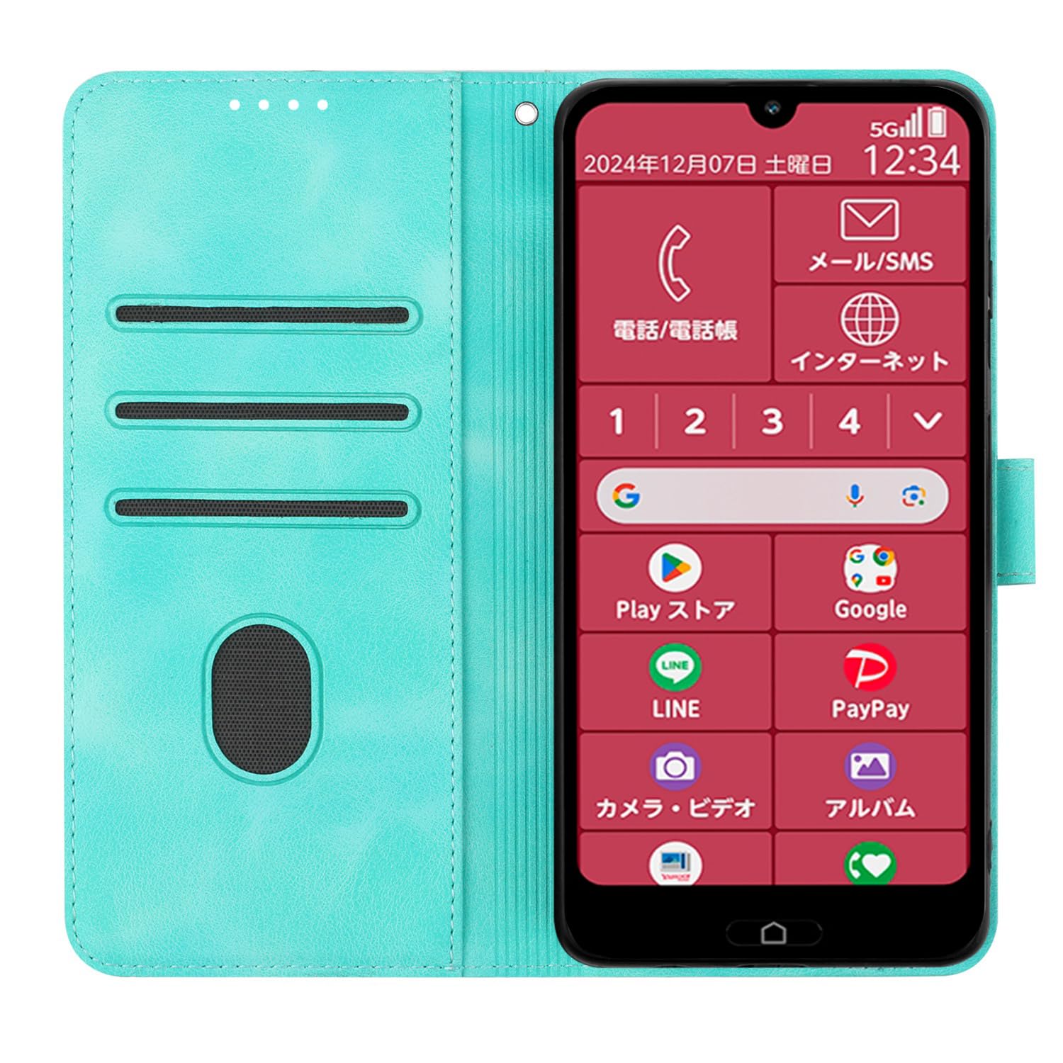 Amazon.co.jp: Gedurya らくらくスマートフォン a A401FC ケース 手帳