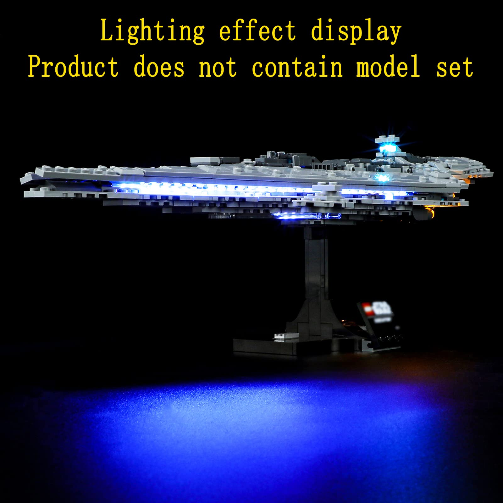 GEAMENT LED Light Kit Compatible with LEGO Star Wars Executor Super Star Destroyer 75356 (Building Set Not Included) - Image 4