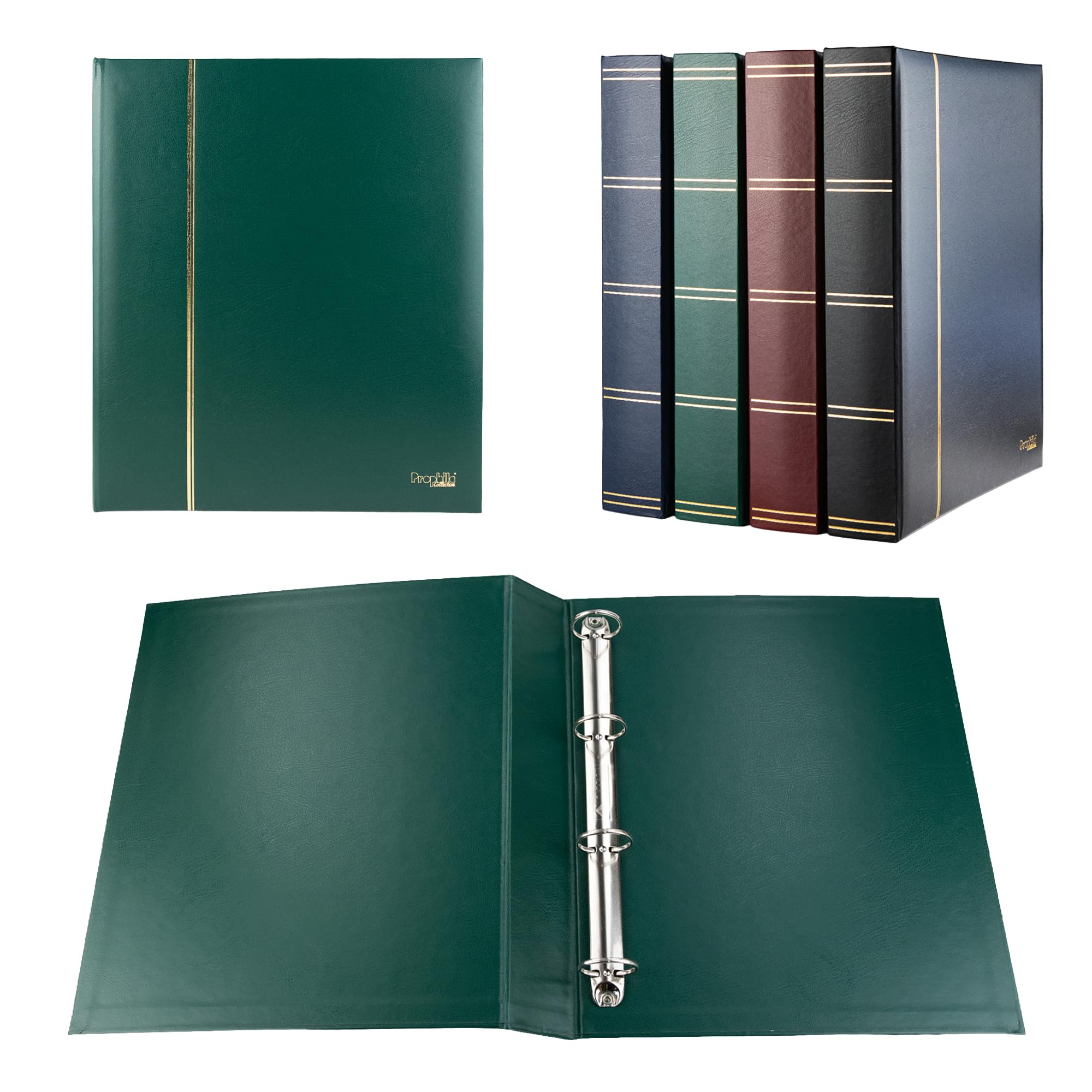Carpeta Prophila Maxi para hojas sueltas, verde