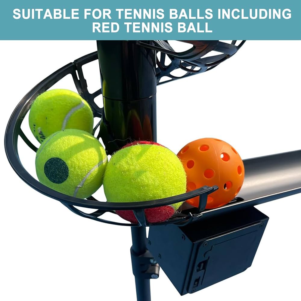 Amazon.com : ZXXDSGHUS Tennis Ball Dropping Machine, Tennis
