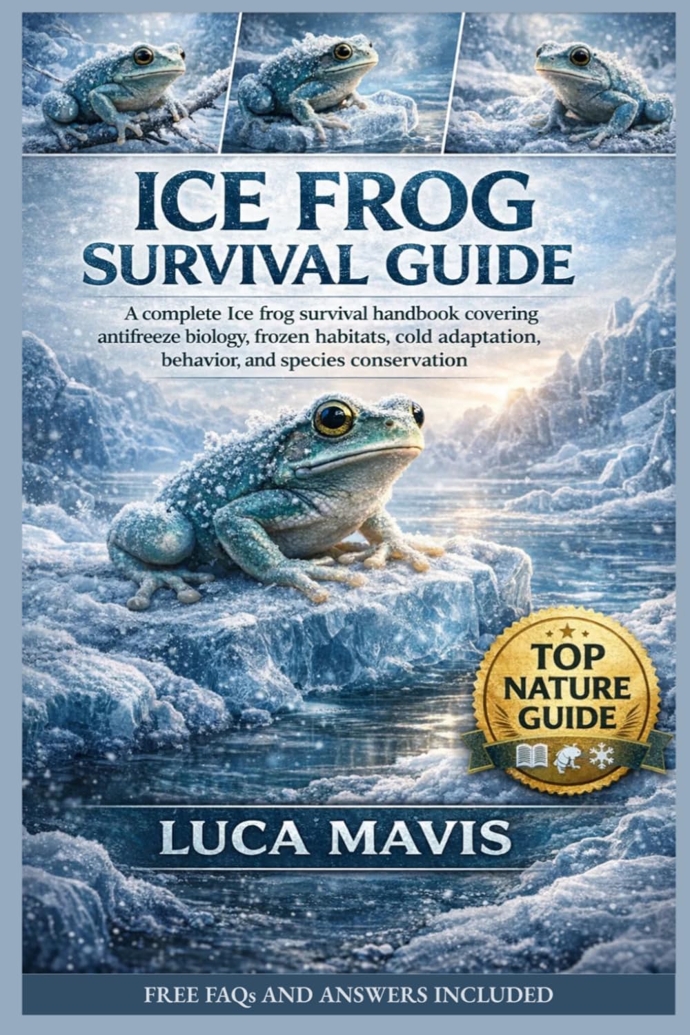 ICE FROG SURVIVAL GUIDE: A complete Ice frog survival handbook covering antifreeze biology, frozen habitats, cold adaptation, behavior, and species conservation