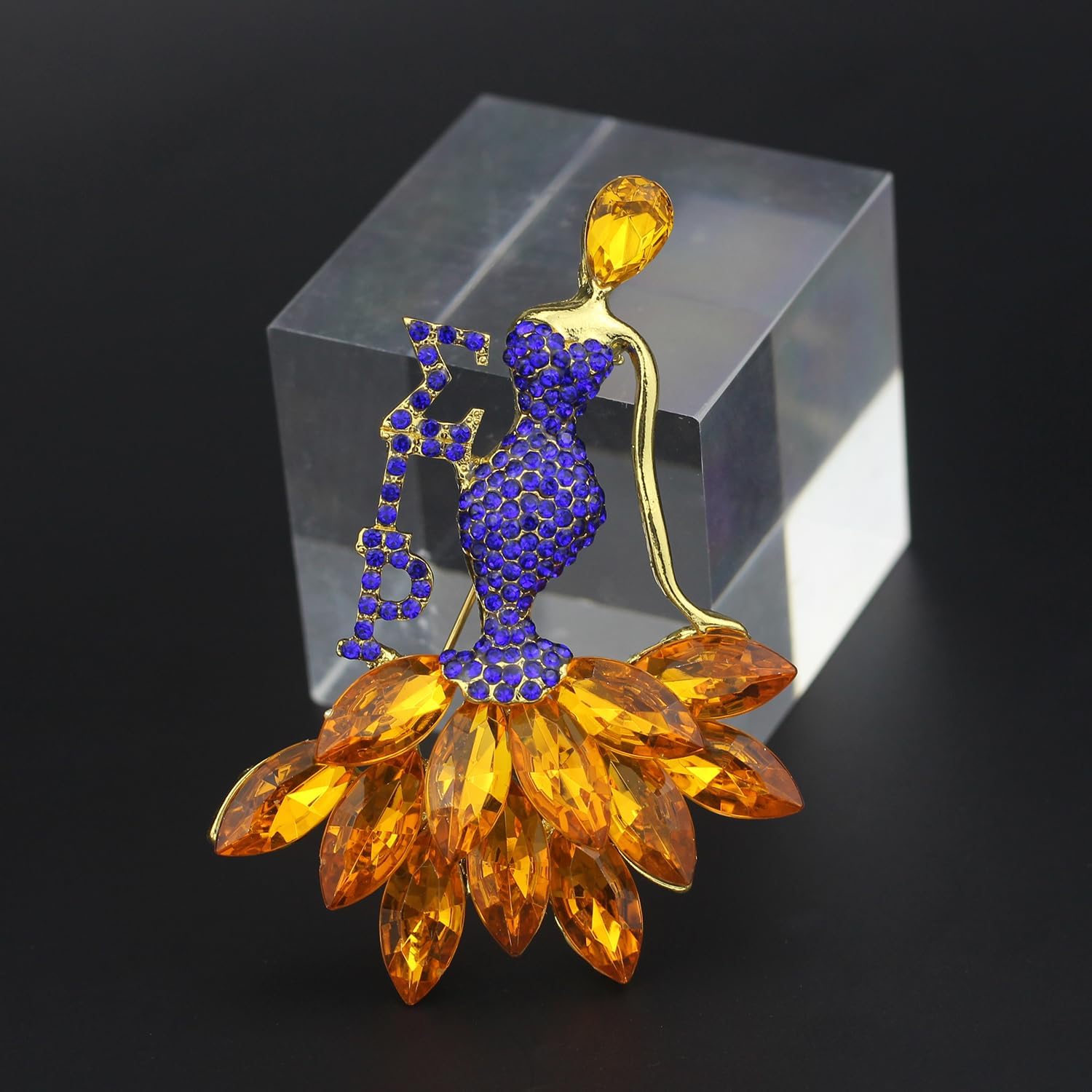 Rhinestone SGRho Brooch Pin for Women 1922 Sigmaa Gift Greek SGRho Jewelry Sorority Paraphernalia Gifts for Soror Sister - Image 7