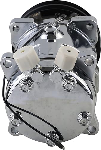 Miniatura 5 de Compresor universal del AC con el compresor negro del cromo del SD 508 5H14 R134A del embrague 2PK