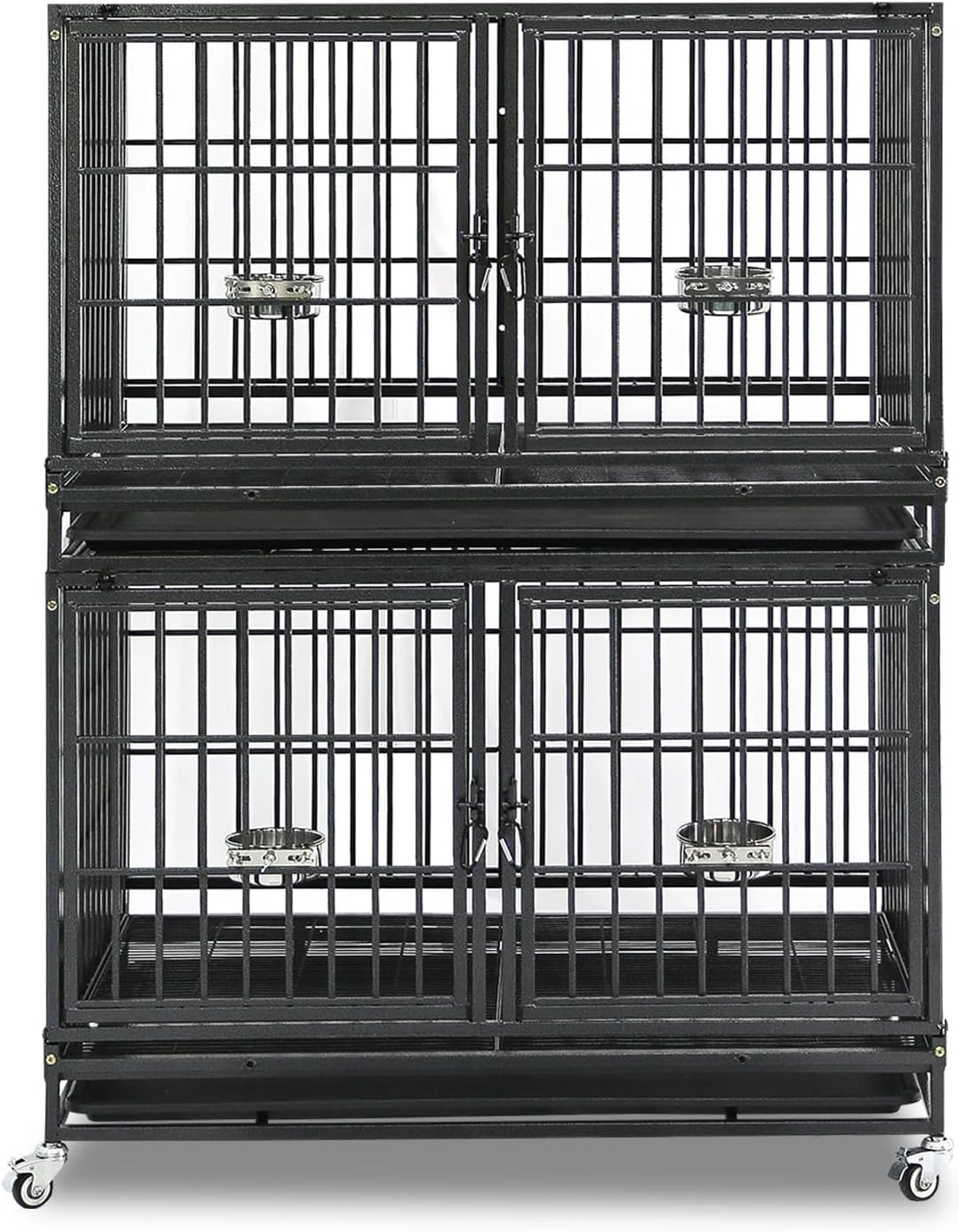 Homey Pet 43 inch Stackable Dog Crate