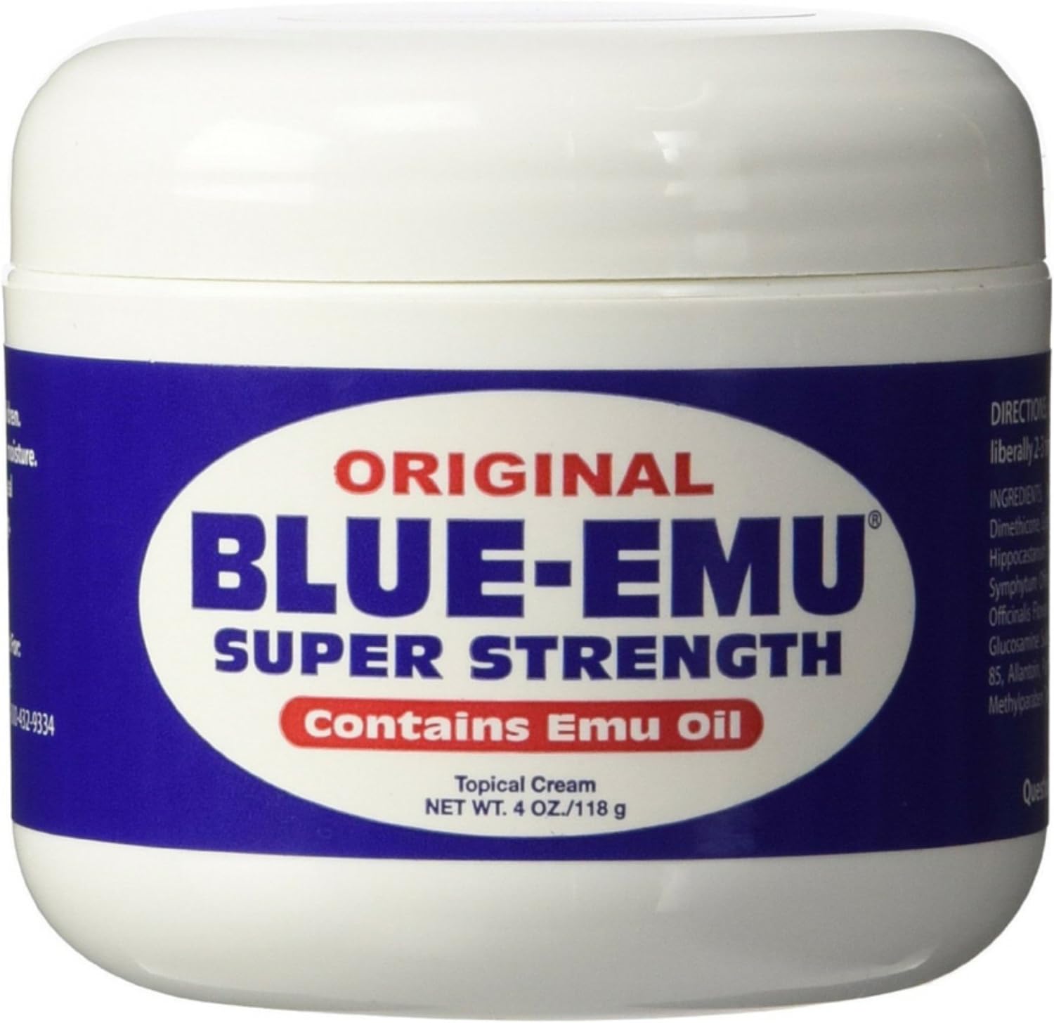 Blue-Emu Original Super Strength Emu Oil 4 oz (Pack of 5)
